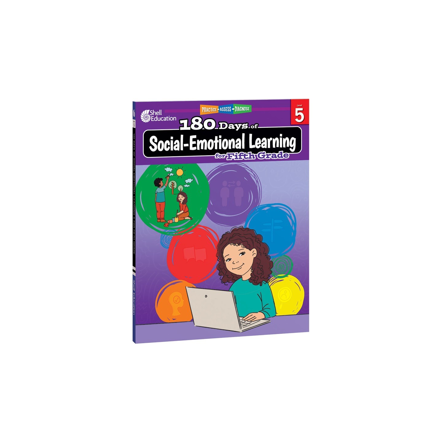Shell Education 180 Days of Social-Emotional Learning for Fifth Grade