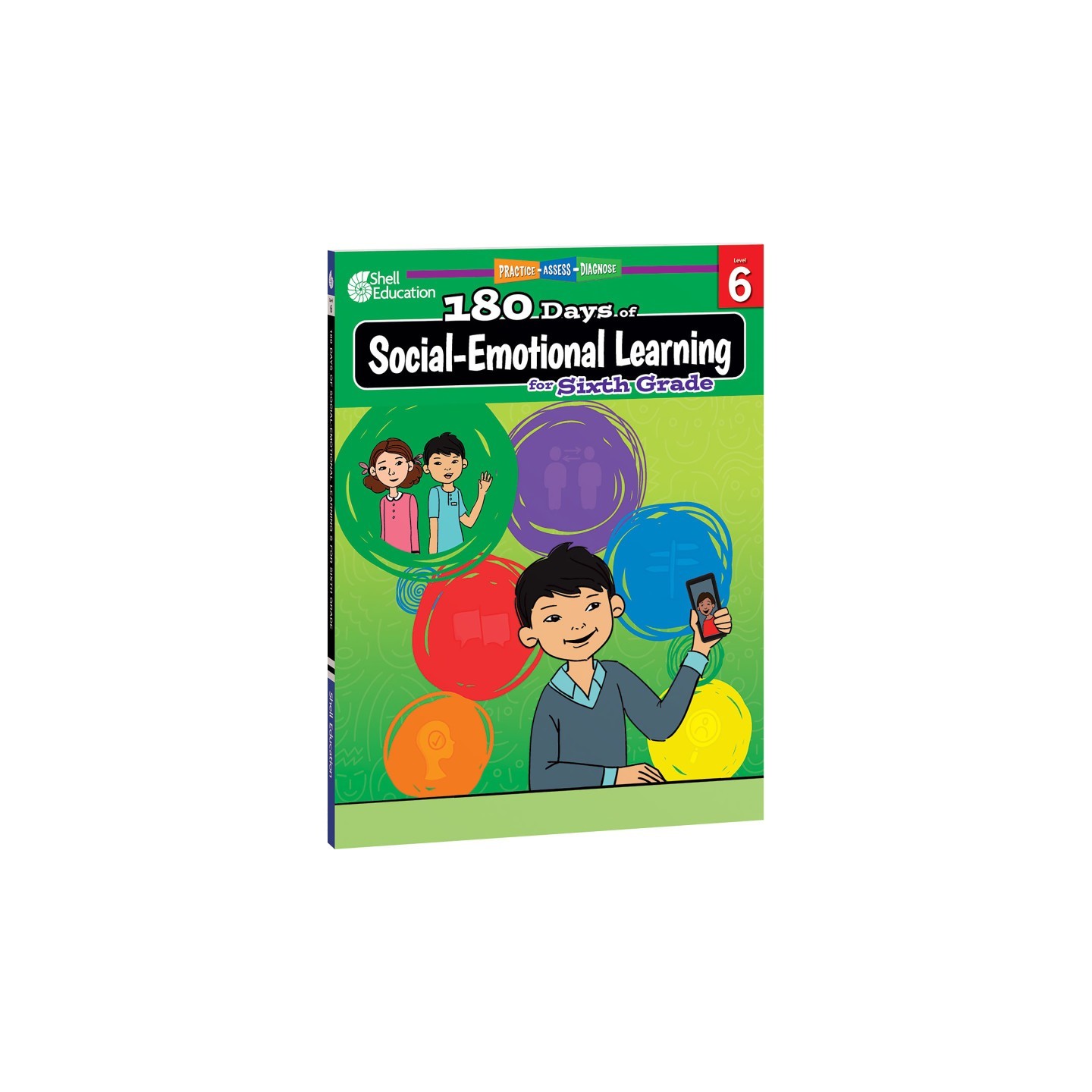 Shell Education 180 Days of Social-Emotional Learning for Sixth Grade