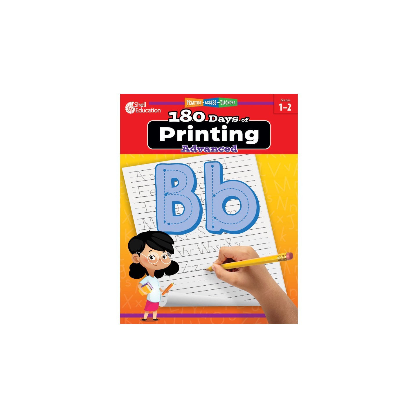 Shell Education 180 Days of Printing: Advanced
