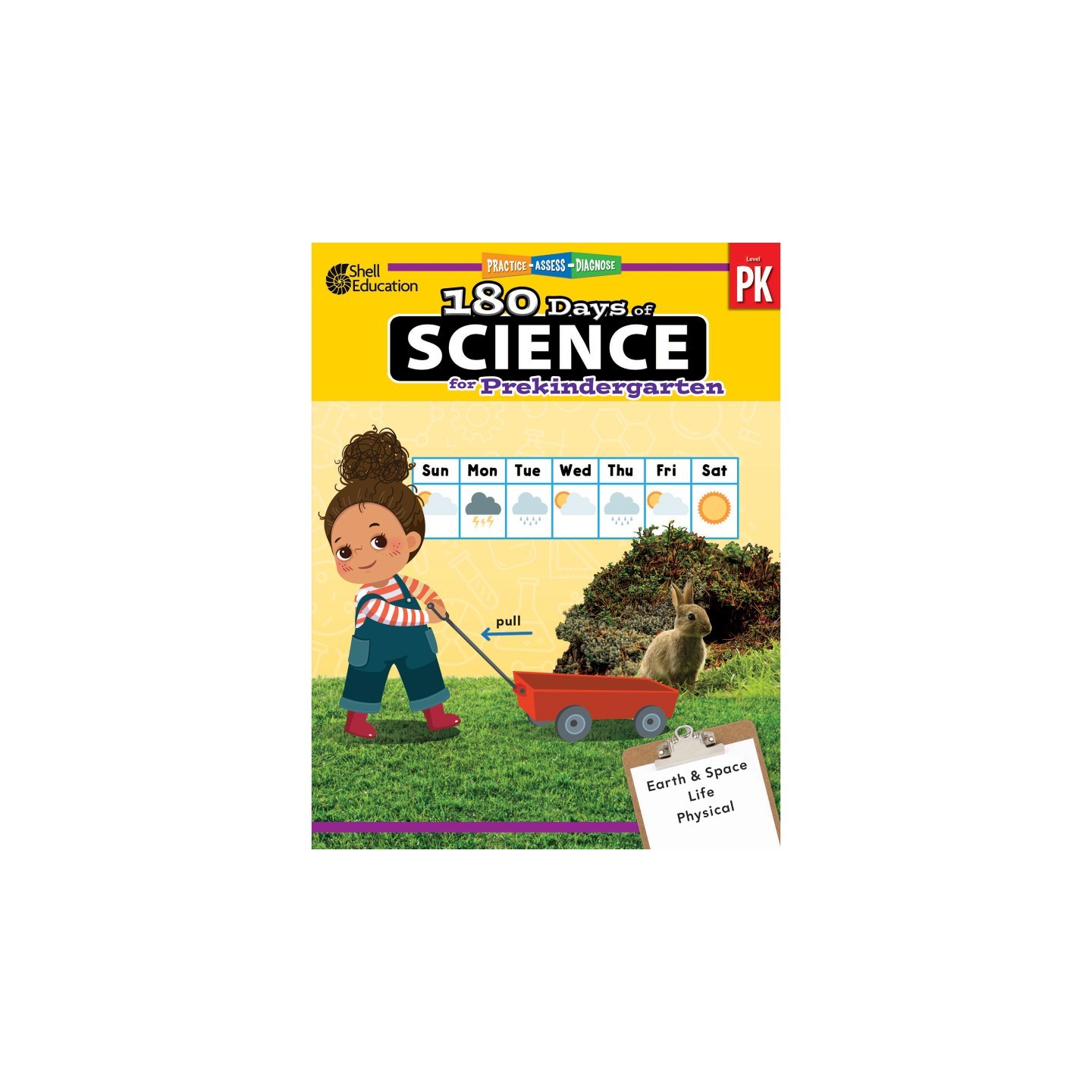Shell Education 180 Days of Science, Grade PreK
