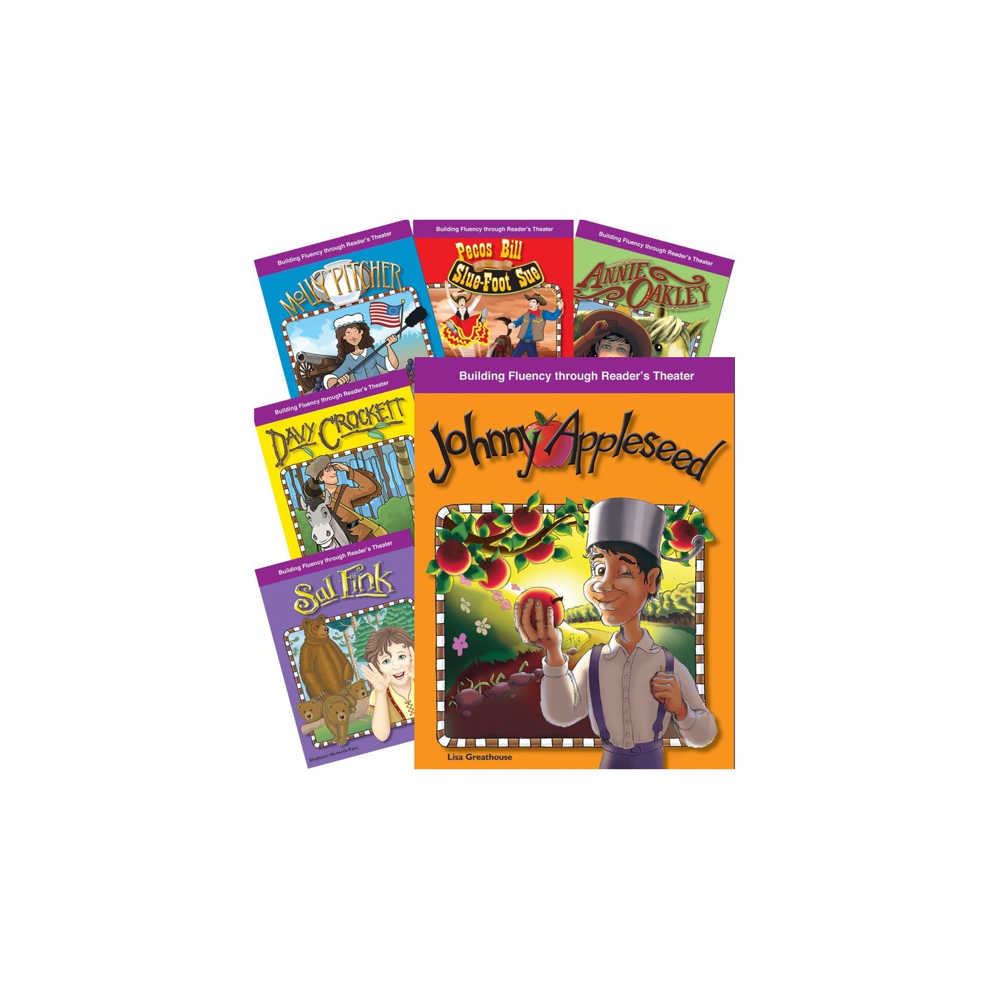 Teacher Created Materials Reader's Theater: American Tall Tales and Legends 8-Book Set