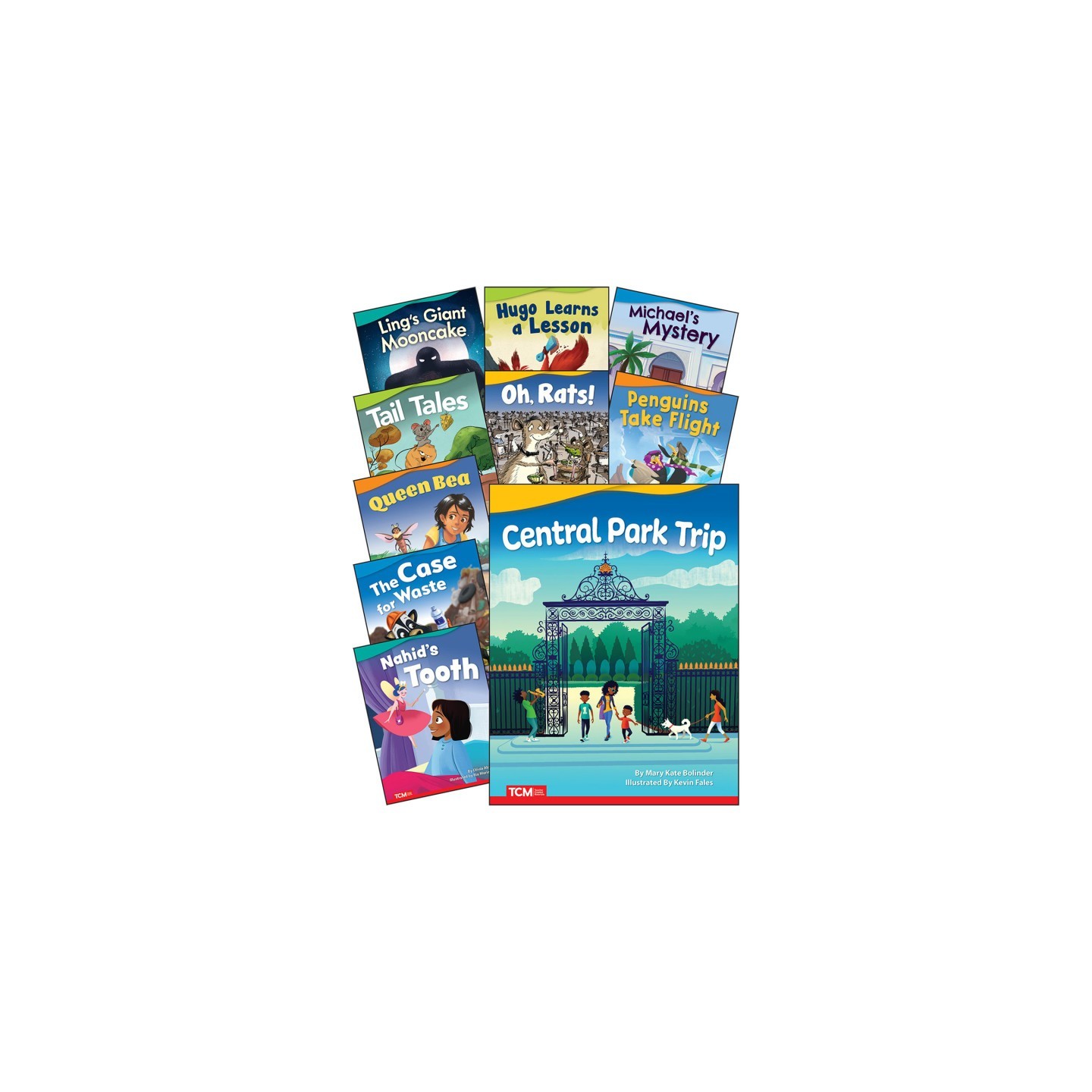 Teacher Created Materials Literary Text Grade 1 Readers Set 1 10-Book Set