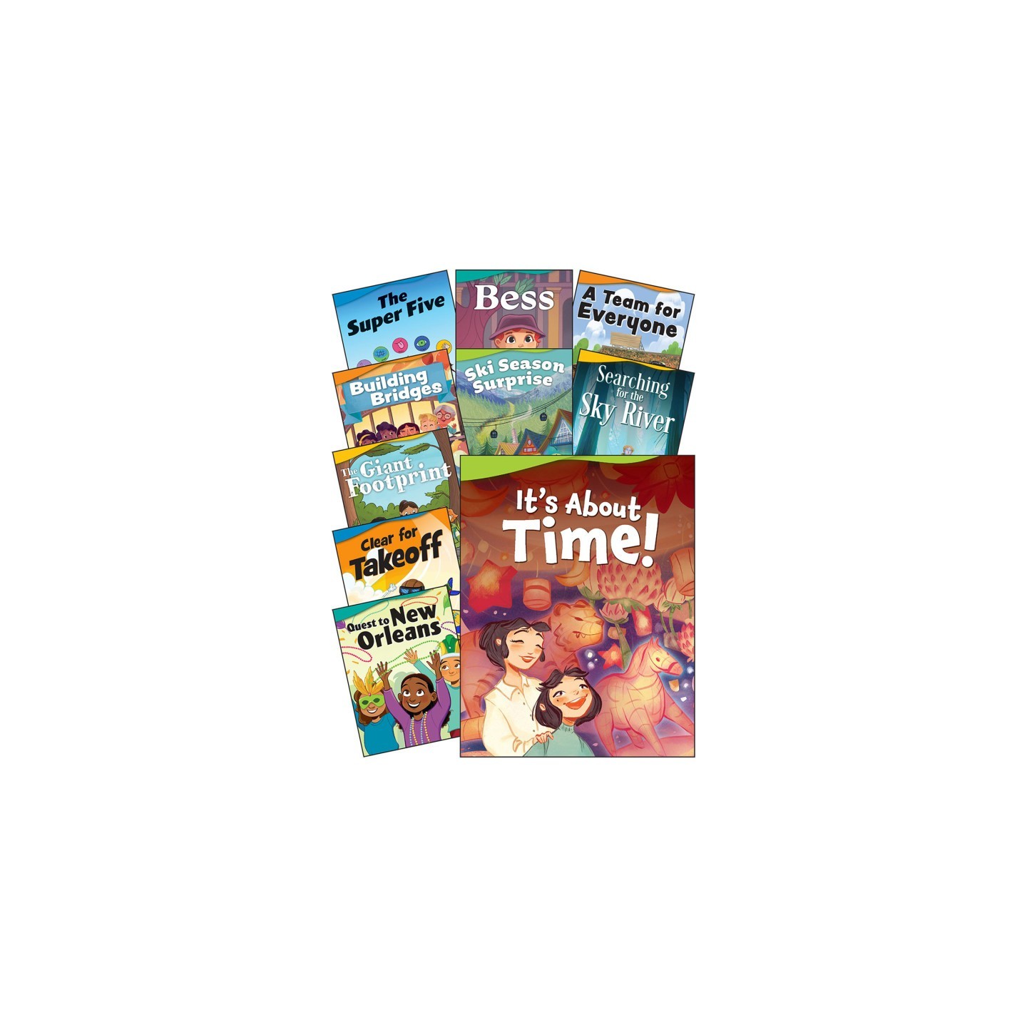 Teacher Created Materials Literary Text Grade 3 Readers Set 1 10-Book Set