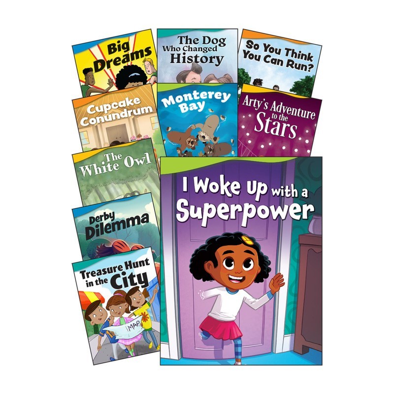 Teacher Created Materials Literary Text Grade 3 Readers Set 2 10-Book Set