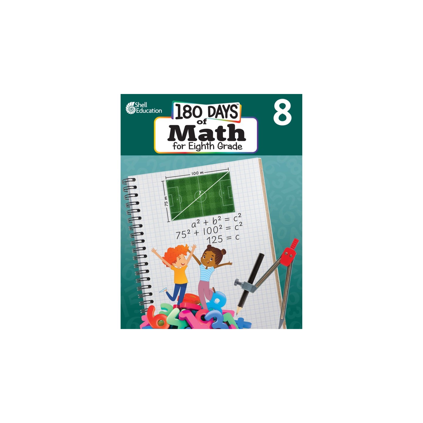 Shell Education 180 Days of Math for Eighth Grade
