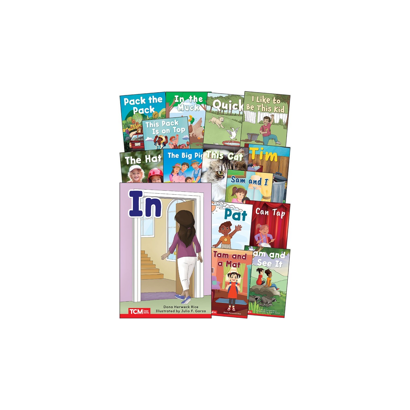 Teacher Created Materials Decodable Books: Read & Succeed, Grade PreK-K, Set 1