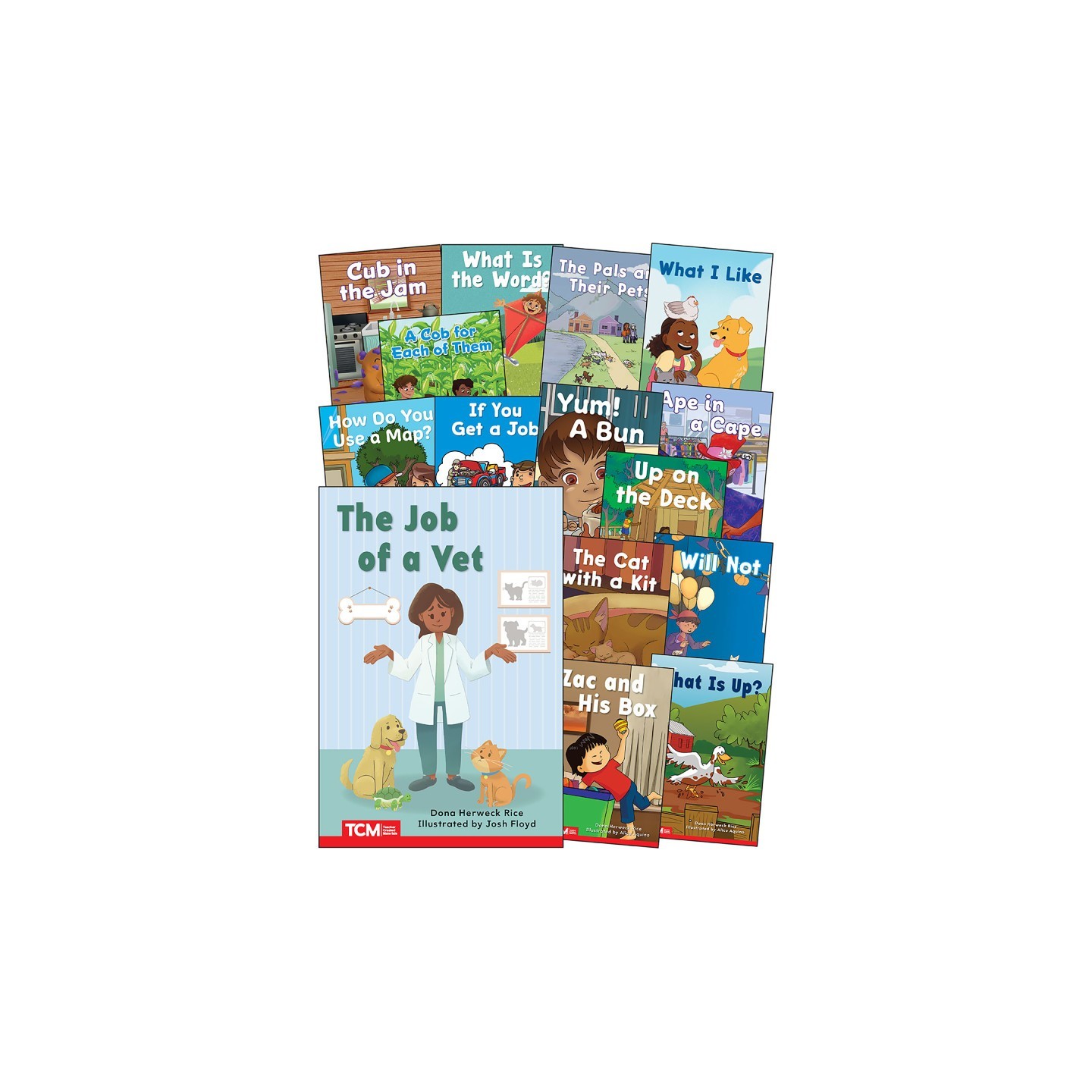 Teacher Created Materials Decodable Books: Read & Succeed, Grade PreK-K, Set 2