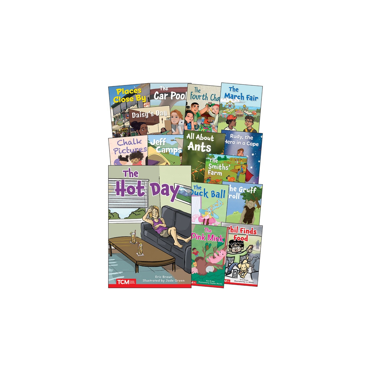 Teacher Created Materials Decodable Books: Read & Succeed, Grade 2, Set 1