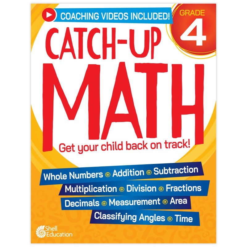 Shell Education Catch-Up Math, Grade 4