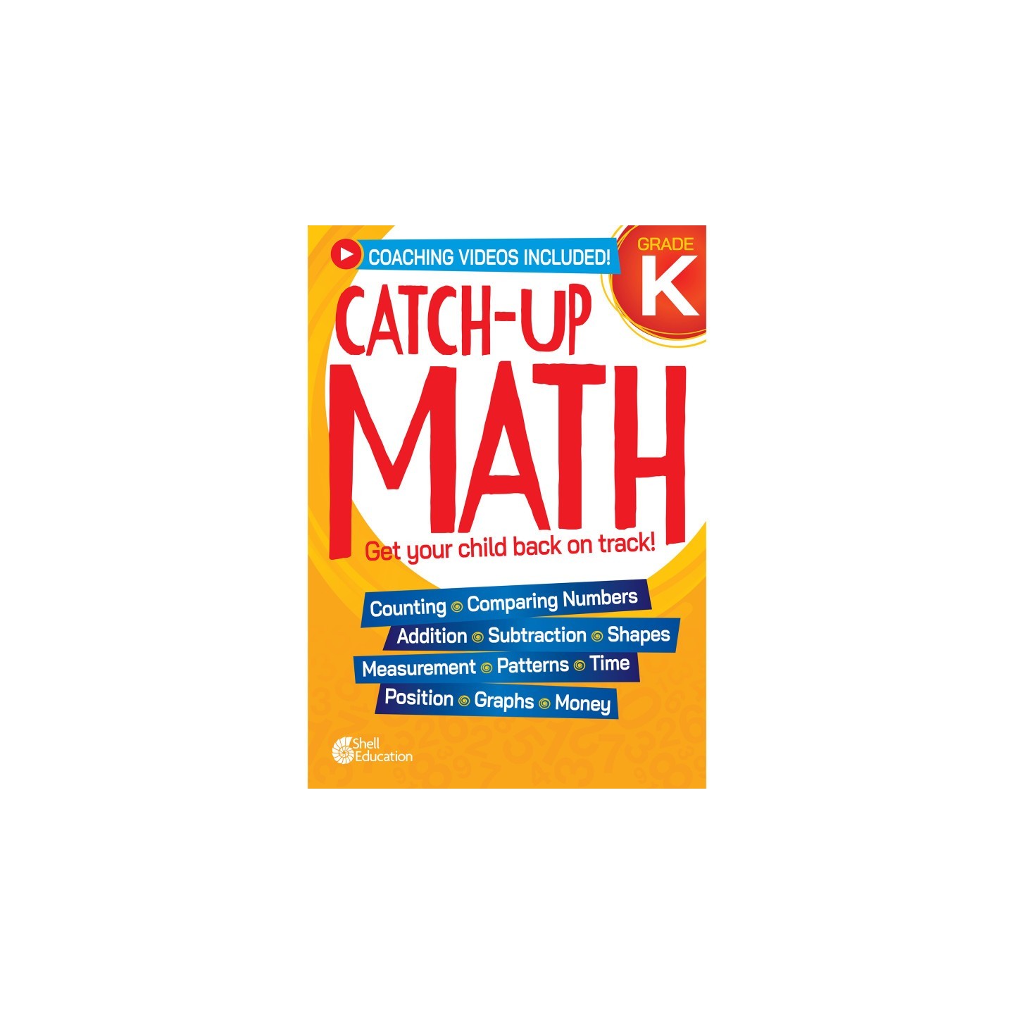 Shell Education Catch-Up Math Book, Kindergarten