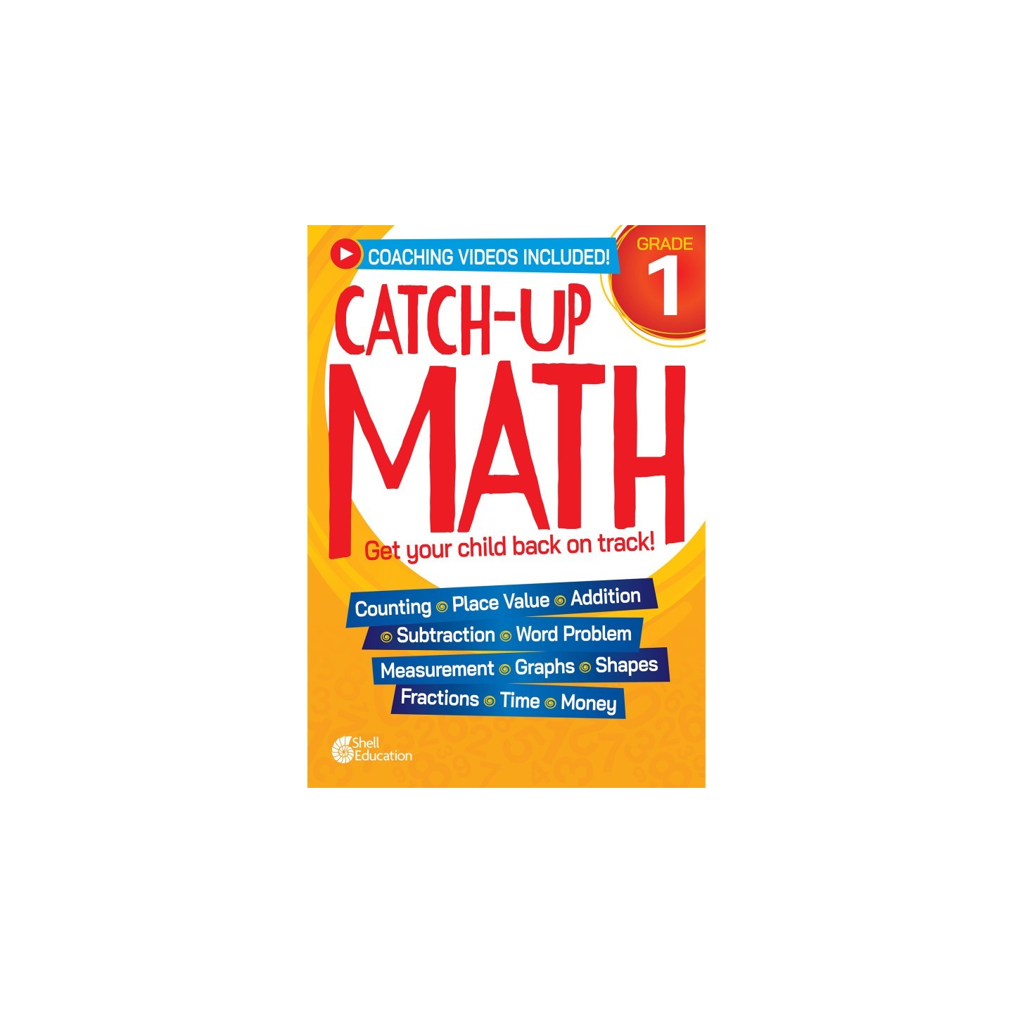 Shell Education Catch-Up Math Book, 1st Grade