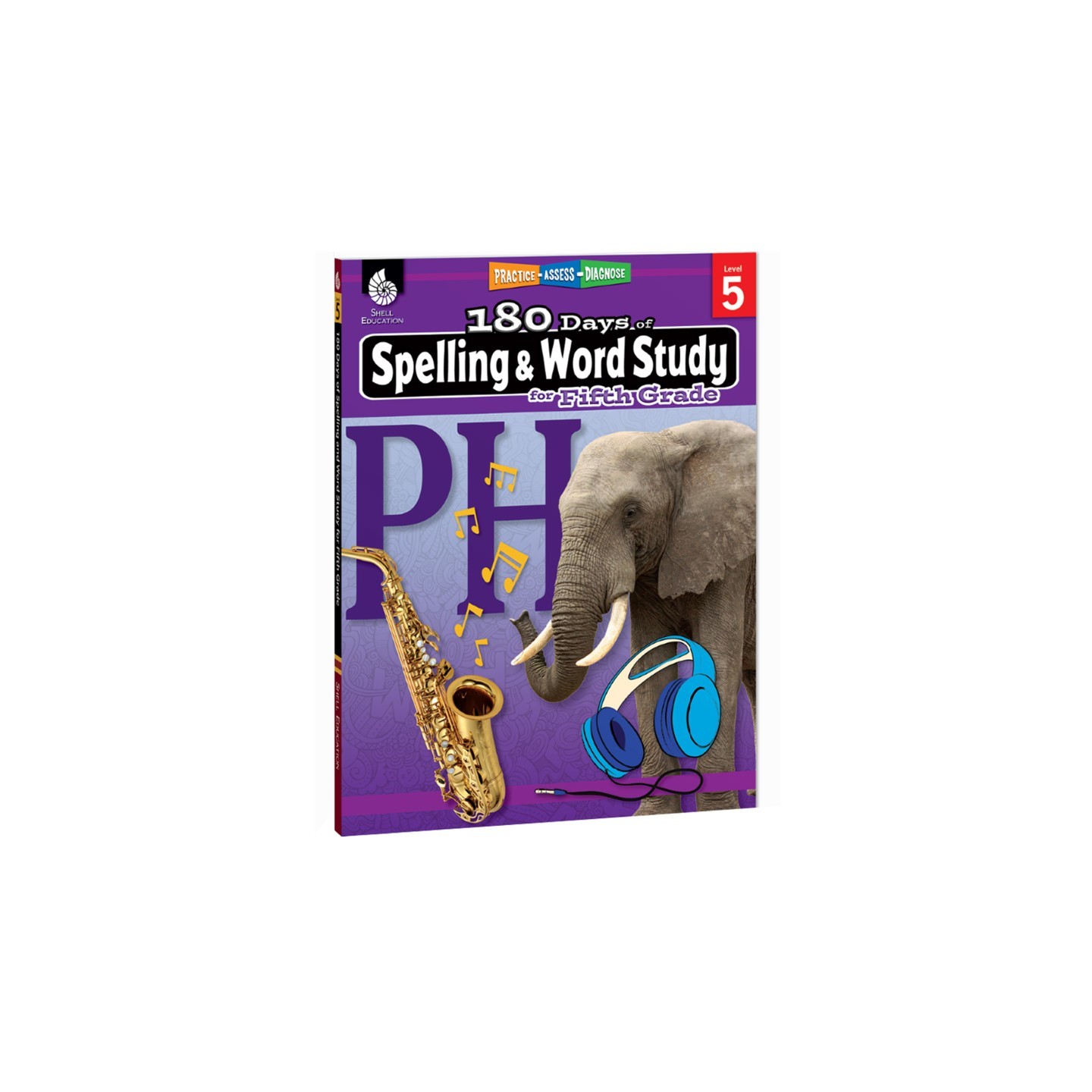 Shell Education 180 Days of Spelling and Word Study for Fifth Grade