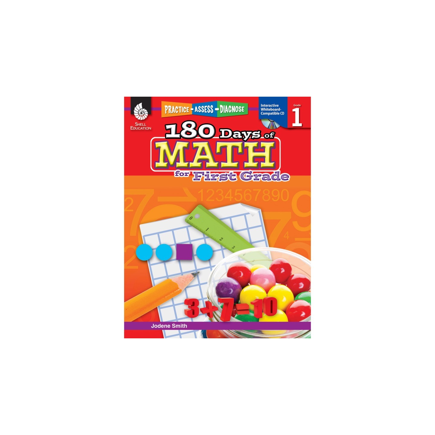 Shell Education 180 Days of Math for First Grade