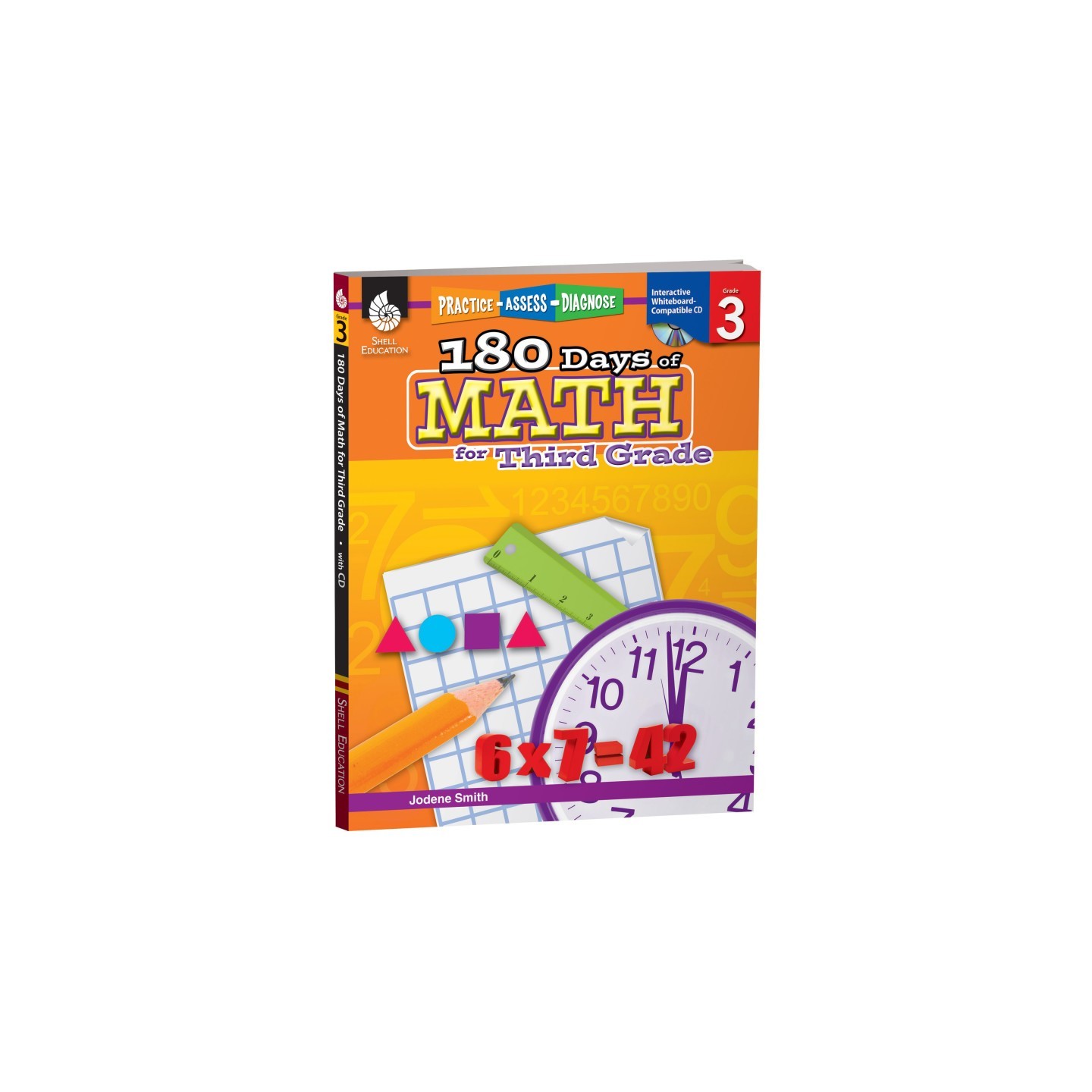 Shell Education 180 Days of Math for Third Grade