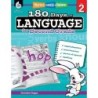 Shell Education 180 Days of Language for Second Grade
