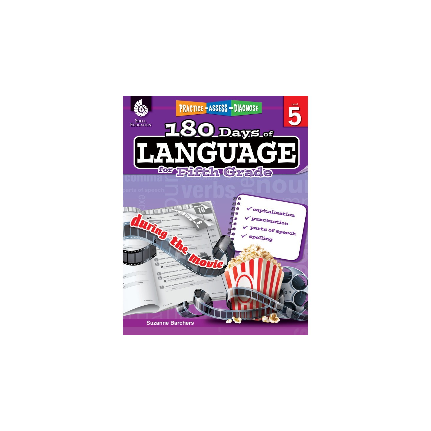 Shell Education 180 Days of Language for Fifth Grade