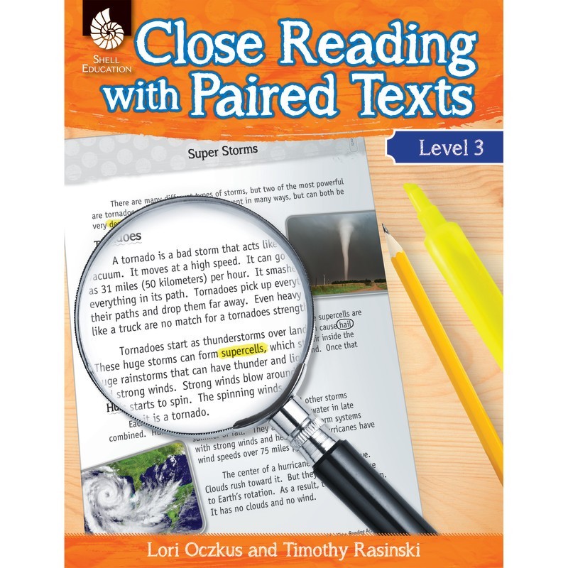 Shell Education Close Reading with Paired Texts Level 3