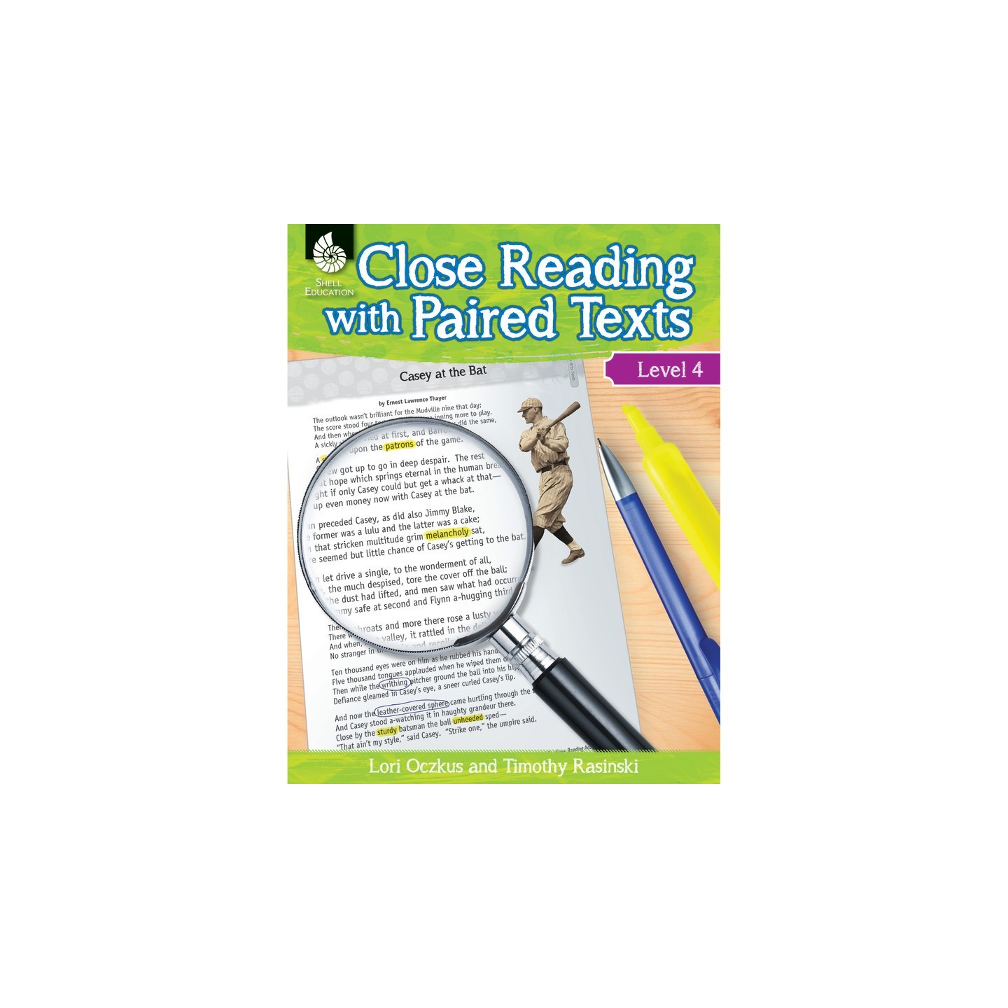 Shell Education Close Reading with Paired Texts Book, Level 4