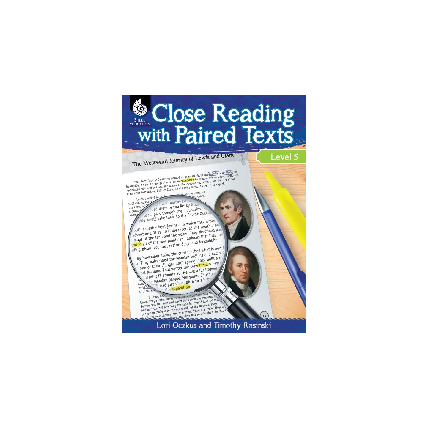 Shell Education Close Reading with Paired Texts Level 5