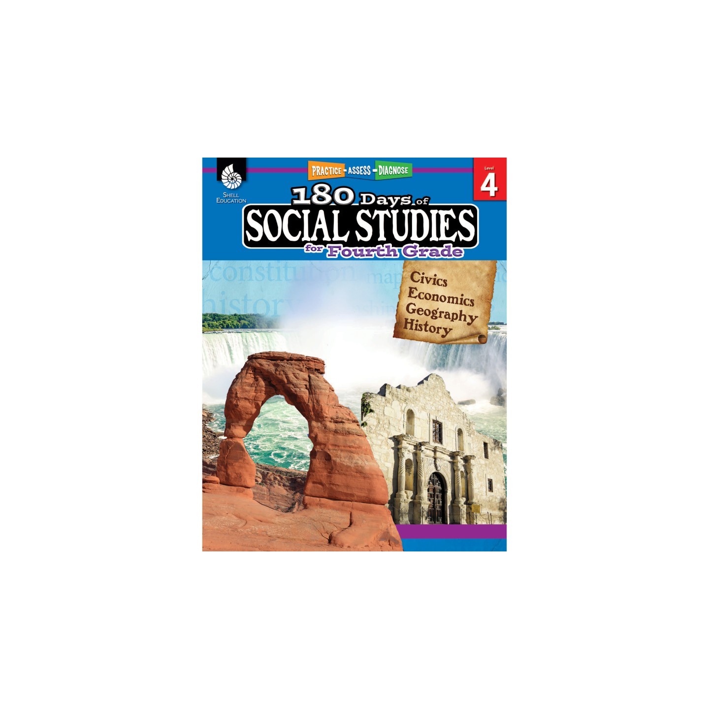 Shell Education 180 Days of Social Studies for 4th Grade