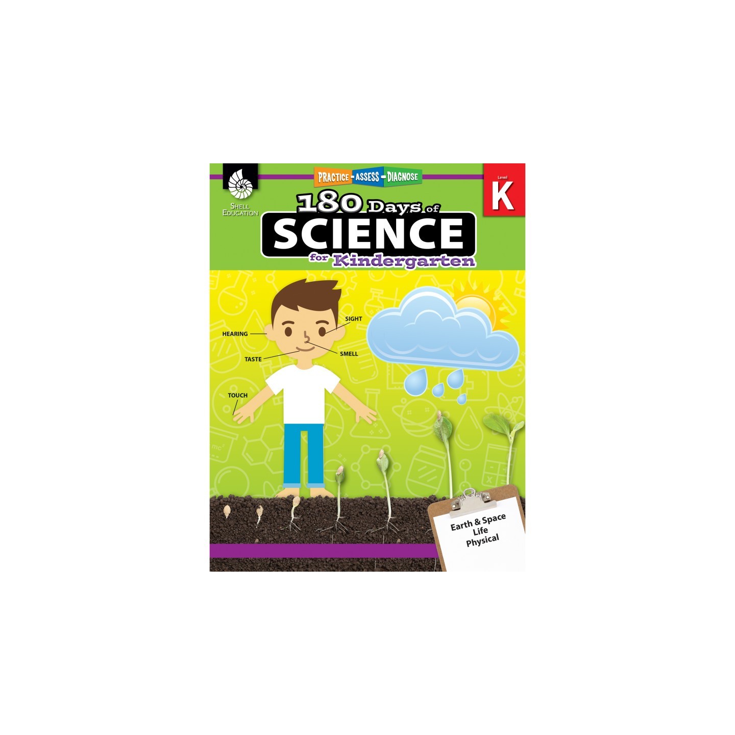 Shell Education 180 Days of Science for Kindergarten