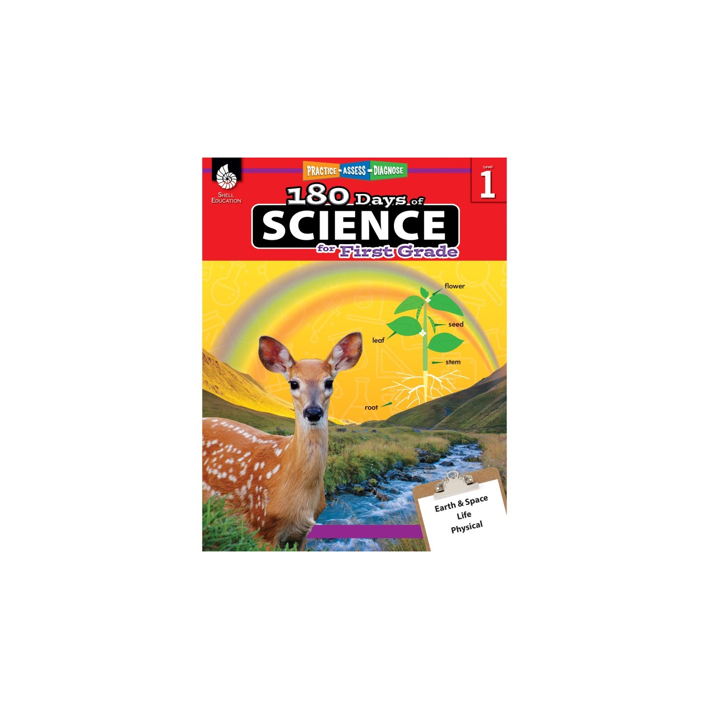 Shell Education 180 Days of Science for First Grade