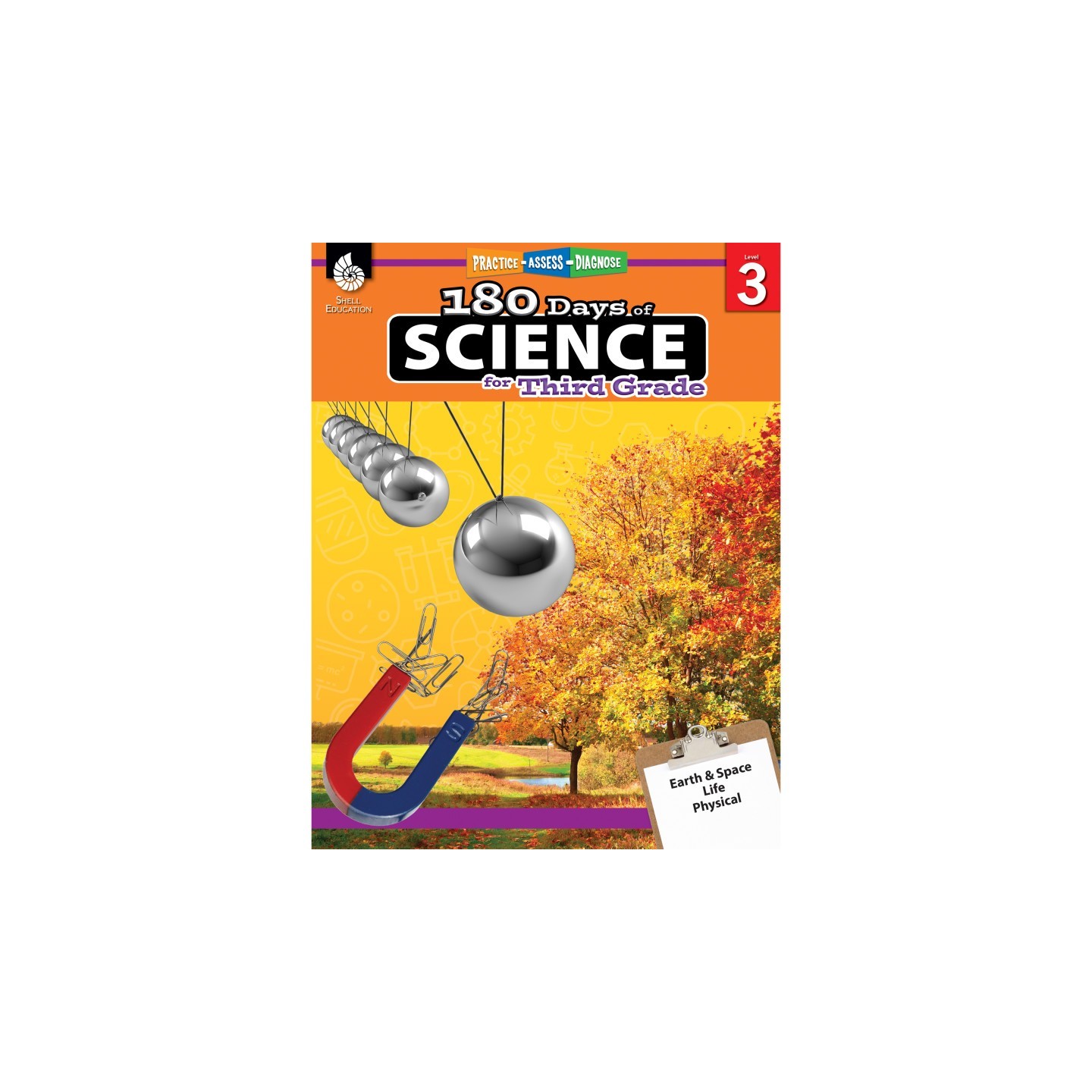 Shell Education 180 Days of Science for Third Grade