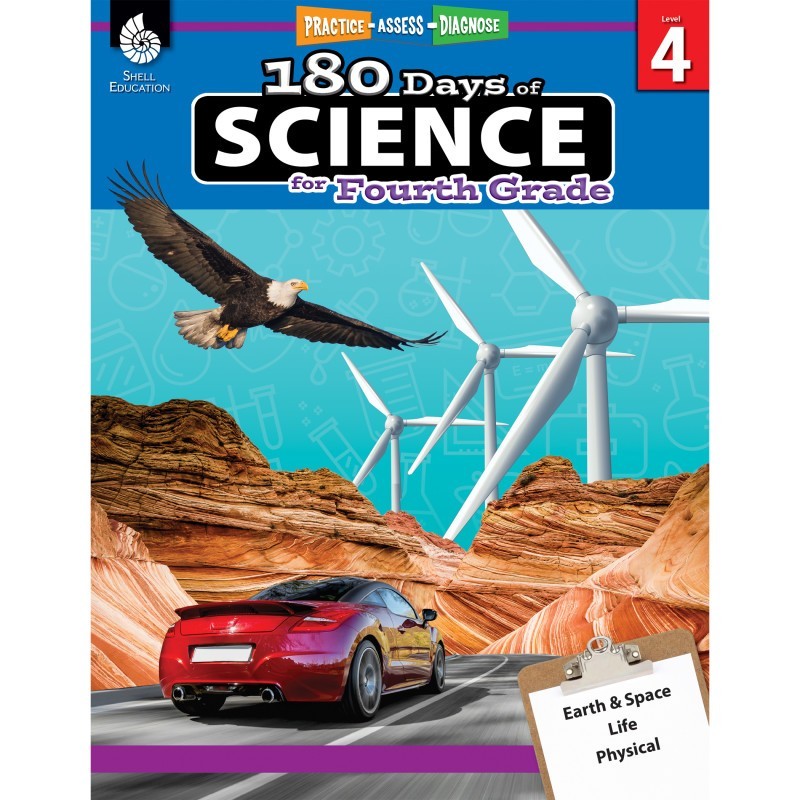 Shell Education 180 Days of Science for Fourth Grade