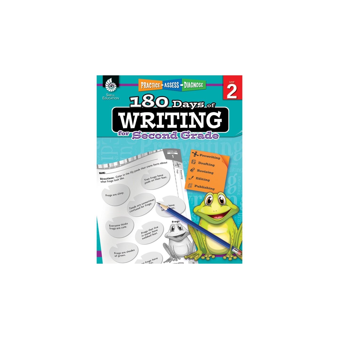 Shell Education 180 Days of Writing for Second Grade