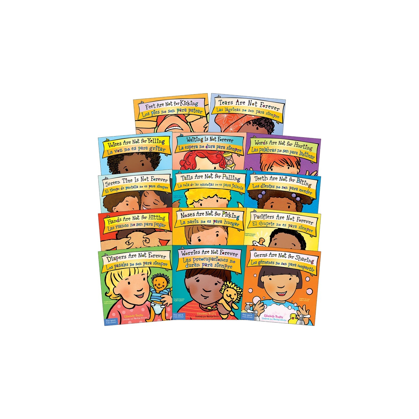 Free Spirit Publishing Best Behavior® 14-Book Set, Bilingual