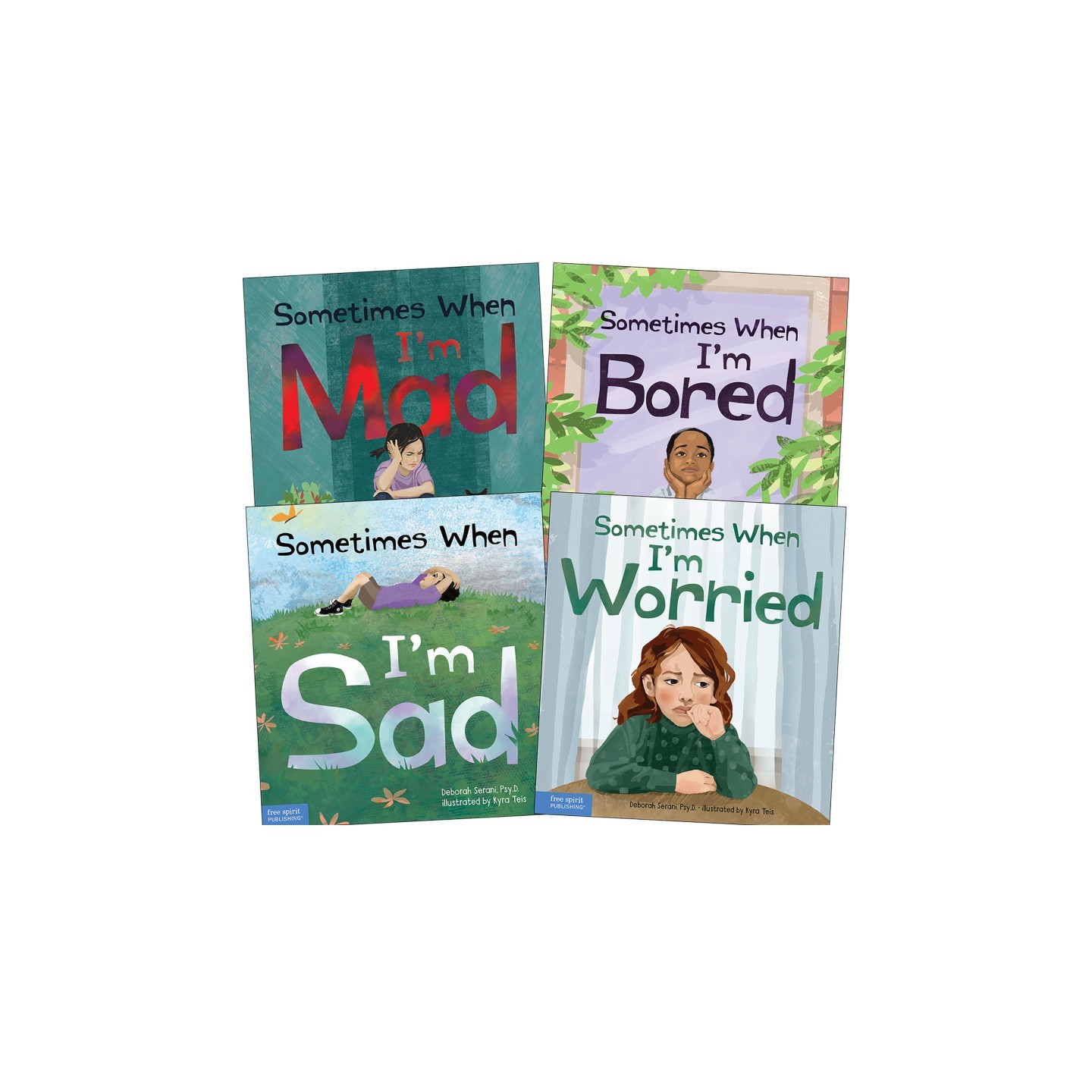 Free Spirit Publishing Sometimes When Series 4-Book Set