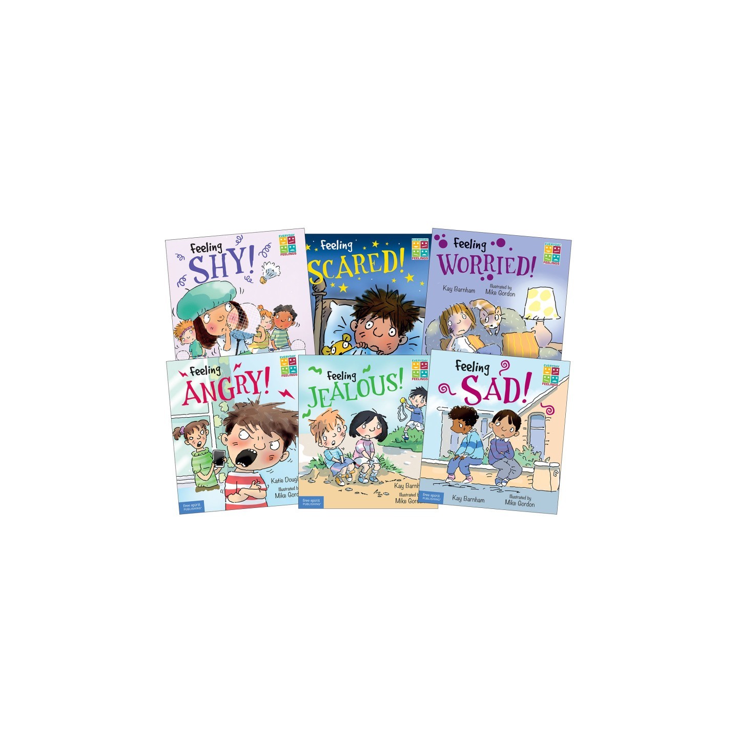 Free Spirit Publishing Everyday Feelings, 6-Book Set