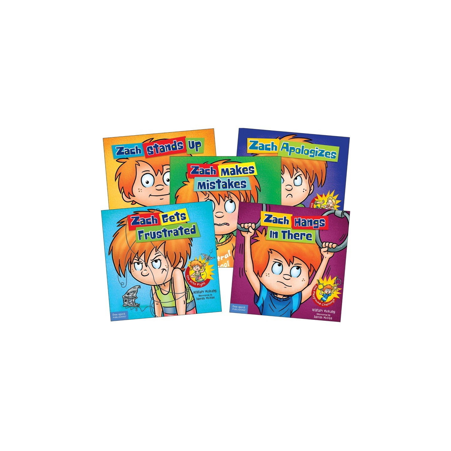Free Spirit Publishing Zack Rules, 5-Book Set