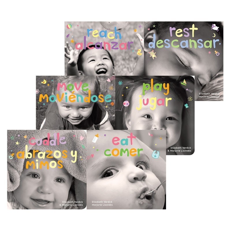 Free Spirit Publishing Happy Healthy Baby Board Books, Set of 6, Spanish