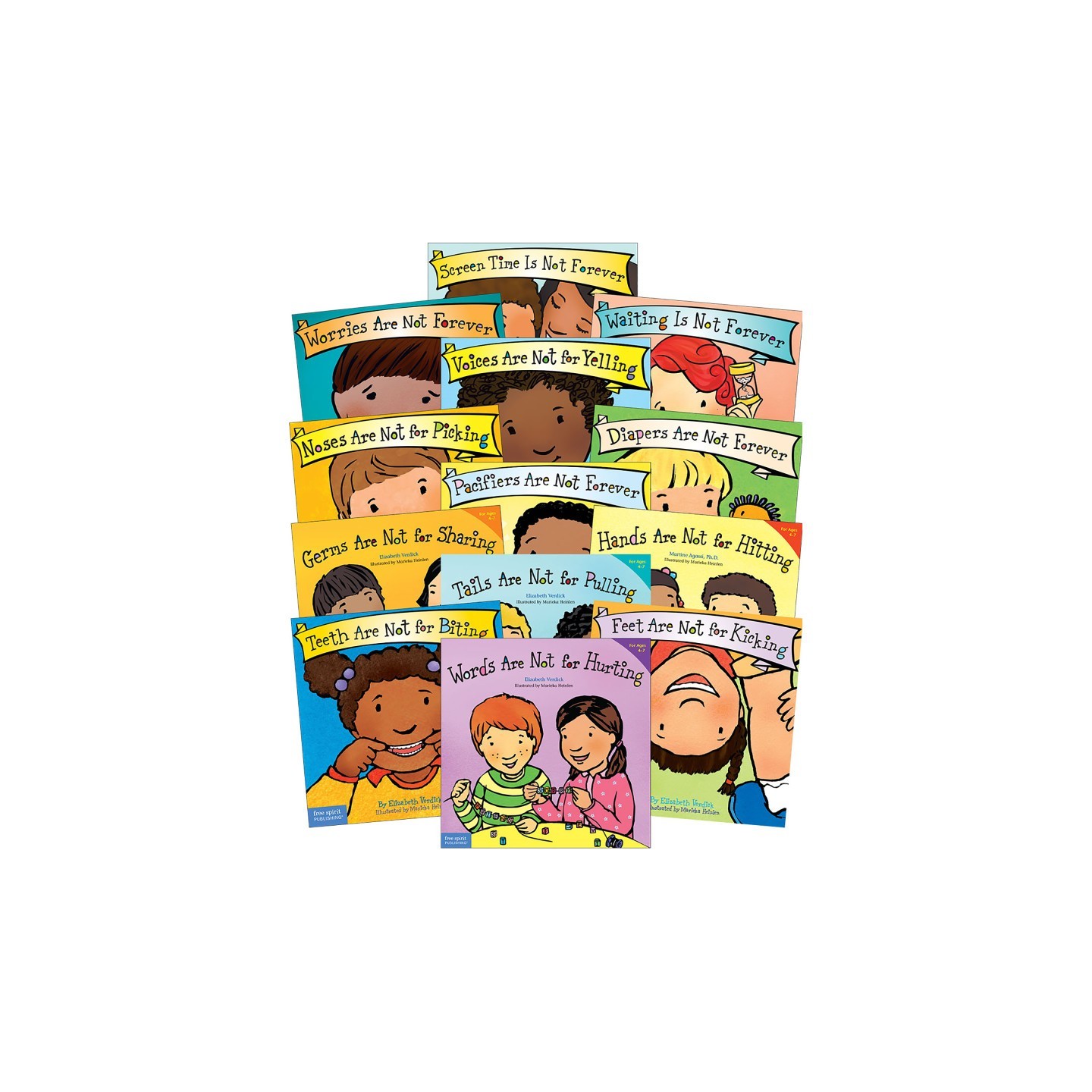 Free Spirit Publishing Best Behavior Board Books, Set of 13 Books