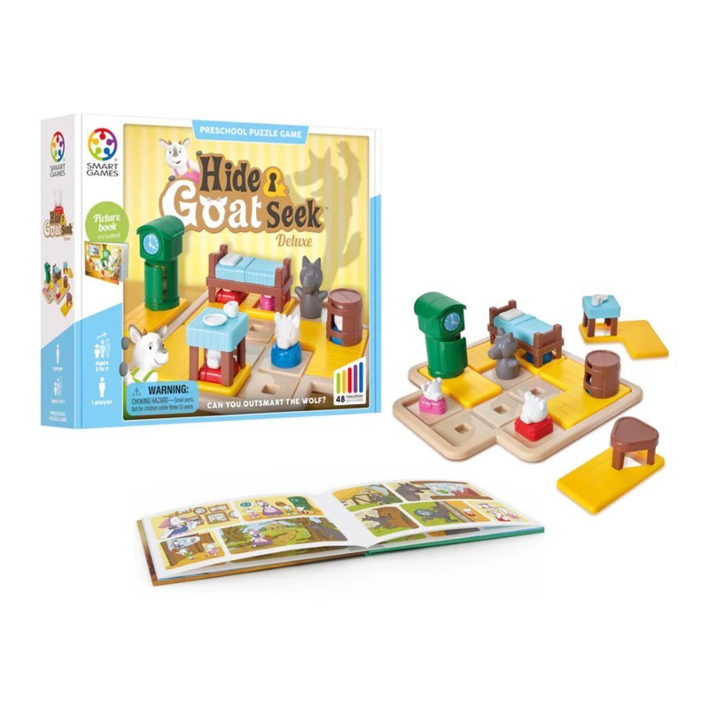 SmartGames® Hide & Goat Seek Deluxe Preschool Puzzle Game