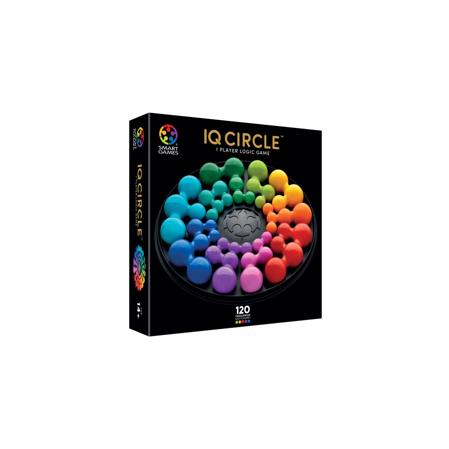SmartGames® IQ Deluxe: Circle 1 Player Logic Game