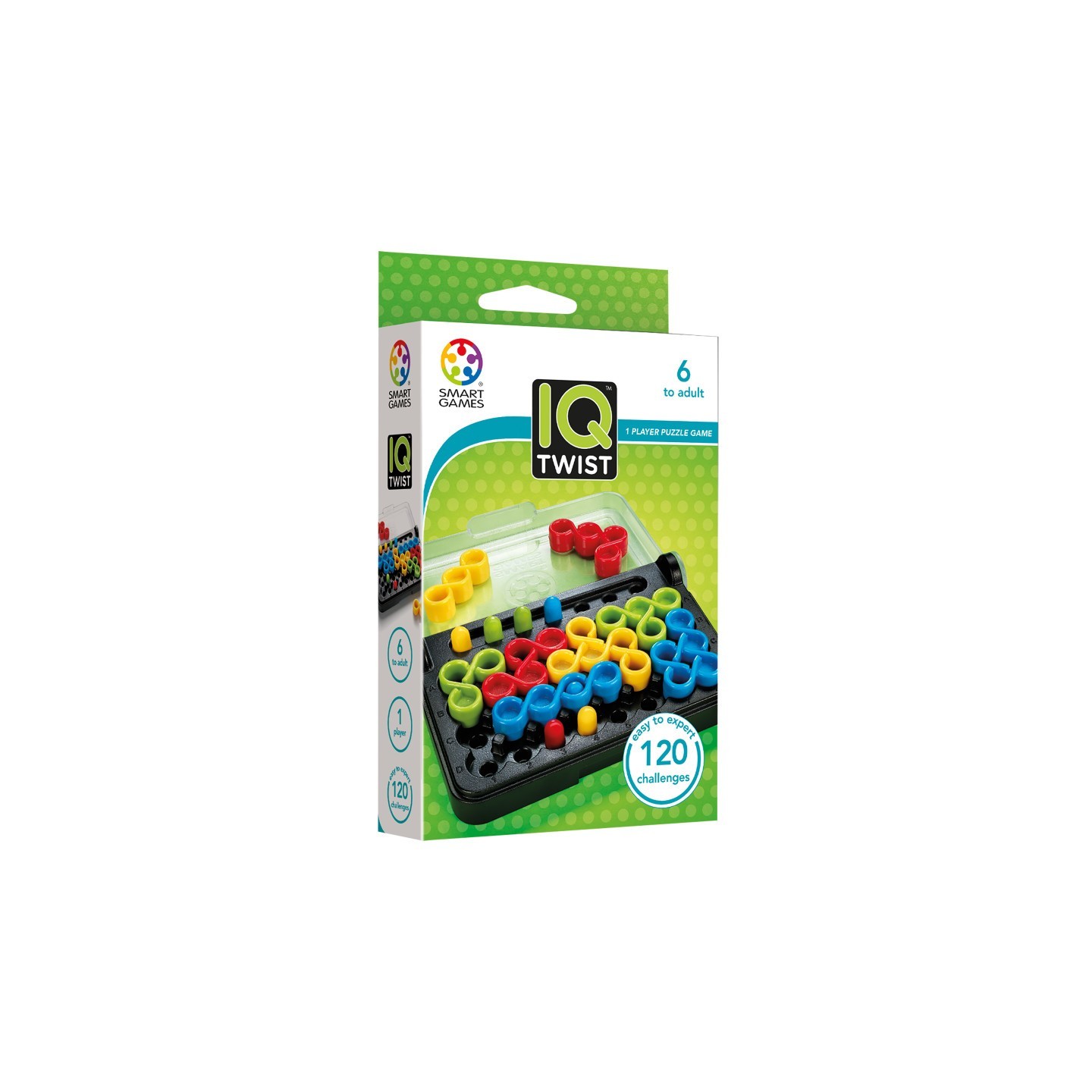 SmartGames® IQ Twist Game 1-Player Puzzle Game