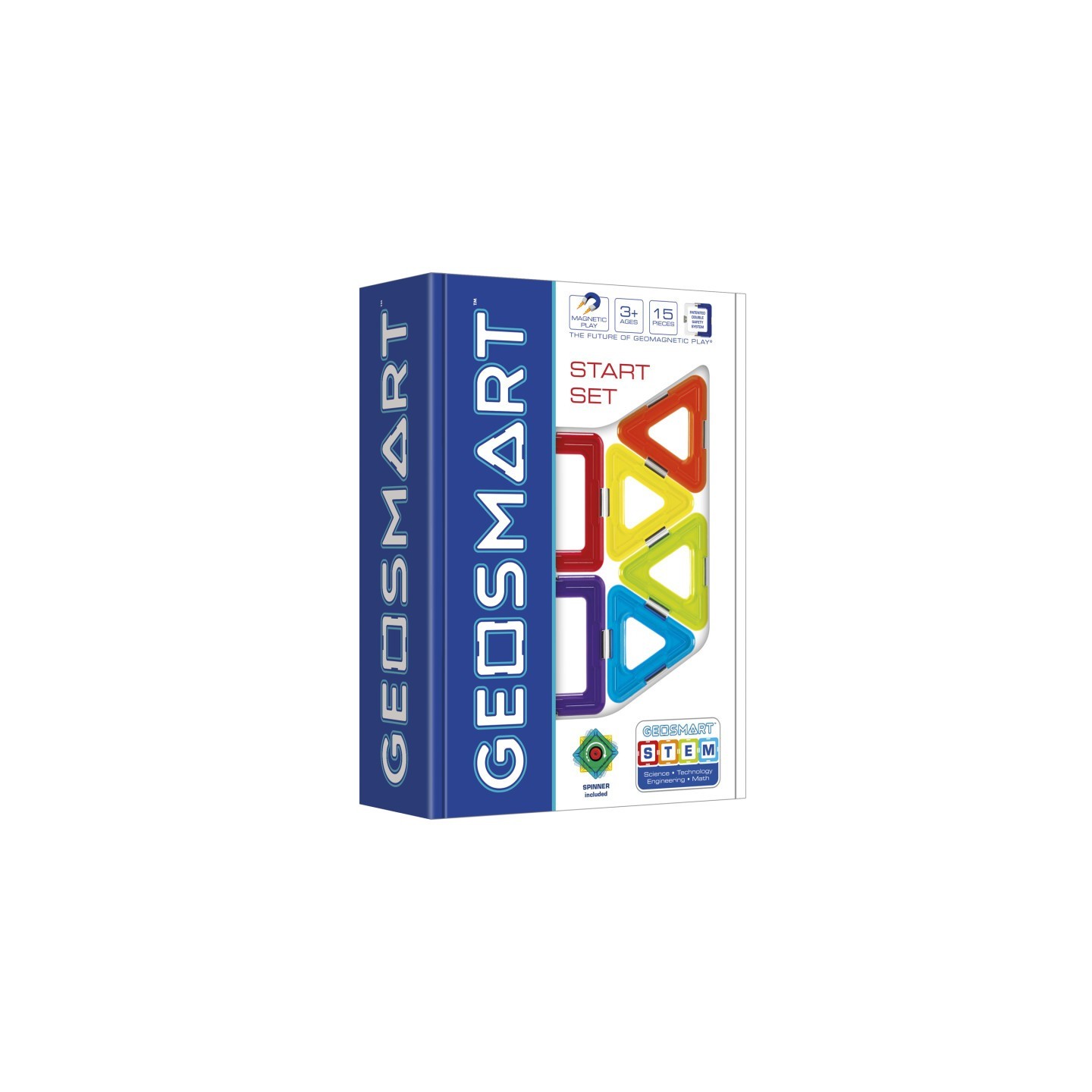 GeoSmart™ Magnetic Construction Start Set, 15 Pieces