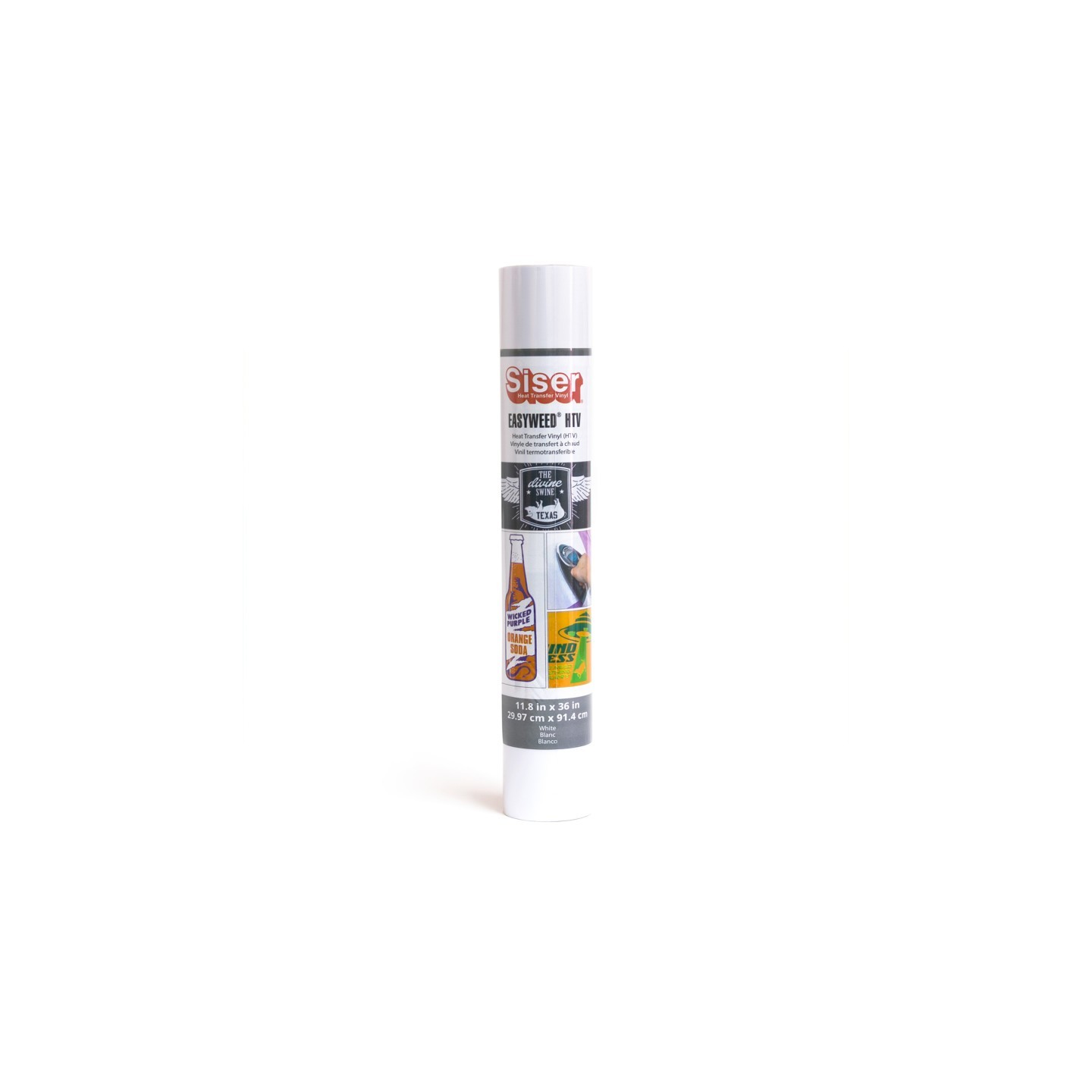 SISER Easyweed HTV Heat Transfer Vinyl, 36", White
