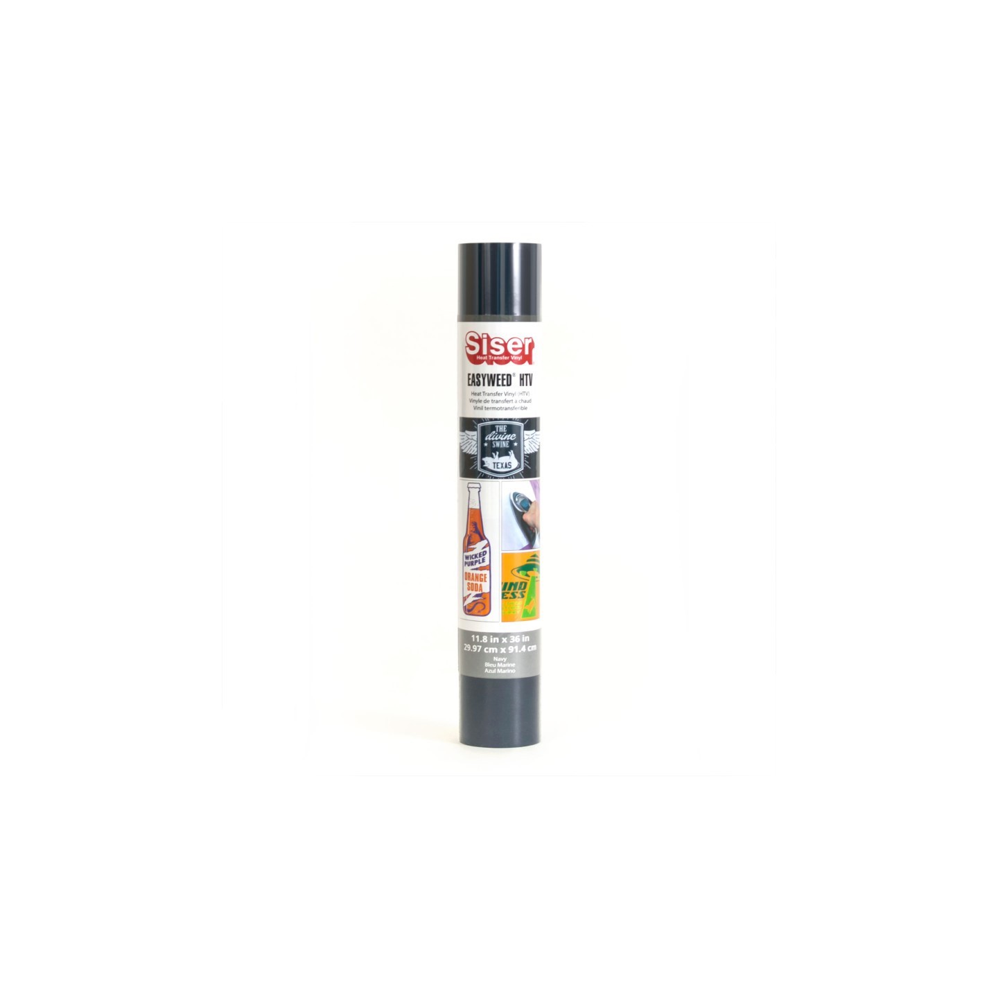 SISER Easyweed HTV Heat Transfer Vinyl, 36", Navy
