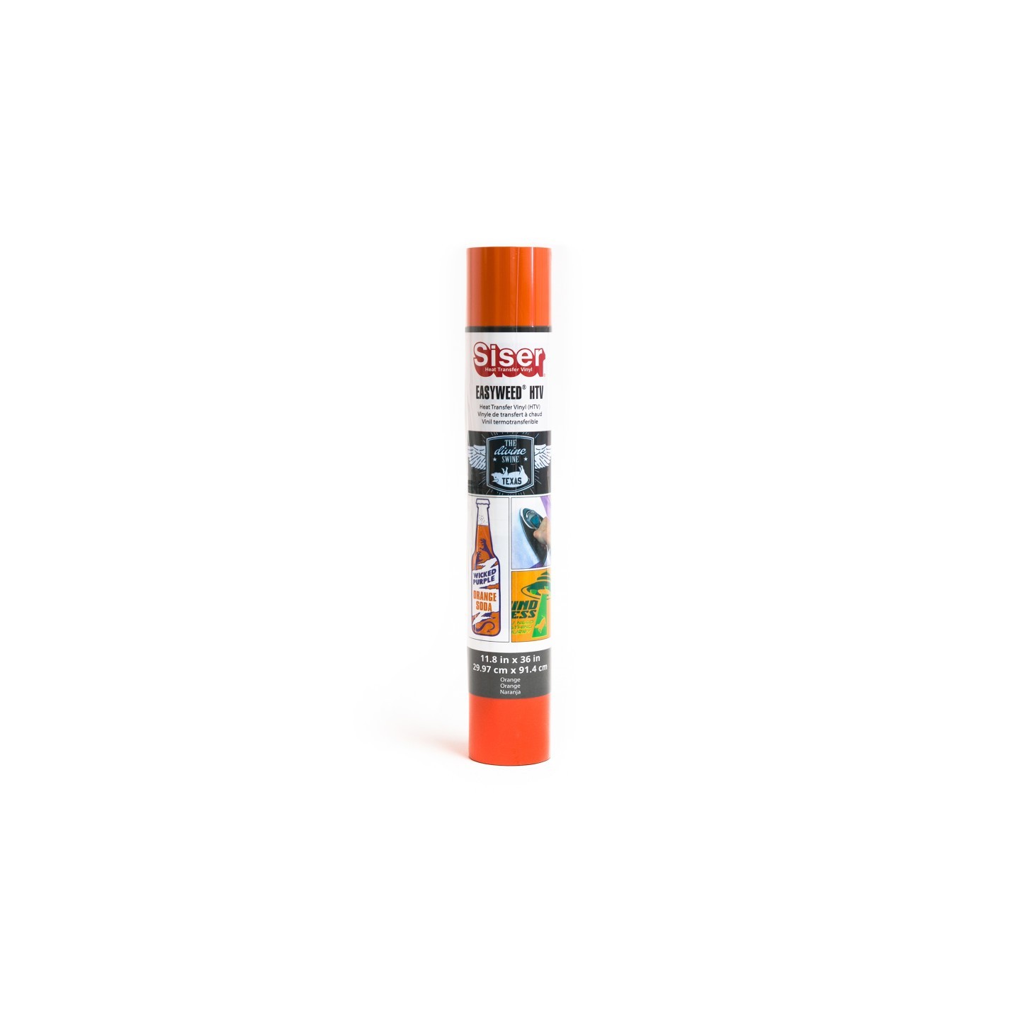 SISER Easyweed HTV Heat Transfer Vinyl, 36", Orange