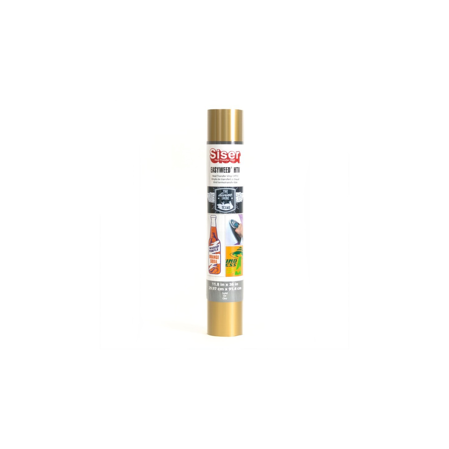 SISER Easyweed HTV Heat Transfer Vinyl, 36", Gold