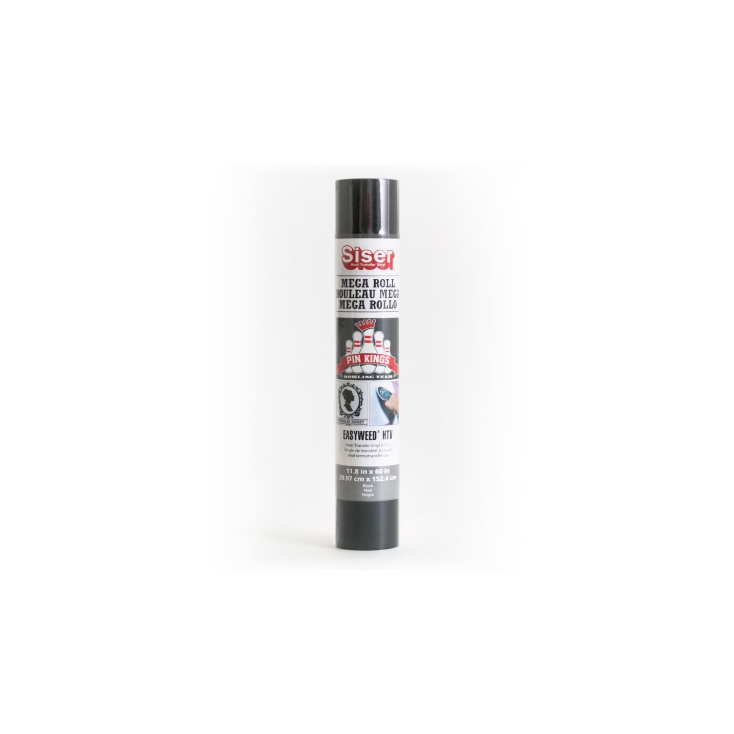 SISER Easyweed HTV Heat Transfer Vinyl, 60", Black