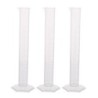 Supertek® Polypropylene Measuring Cylinder, Hexagonal Base, 1000ml, Pack of 3