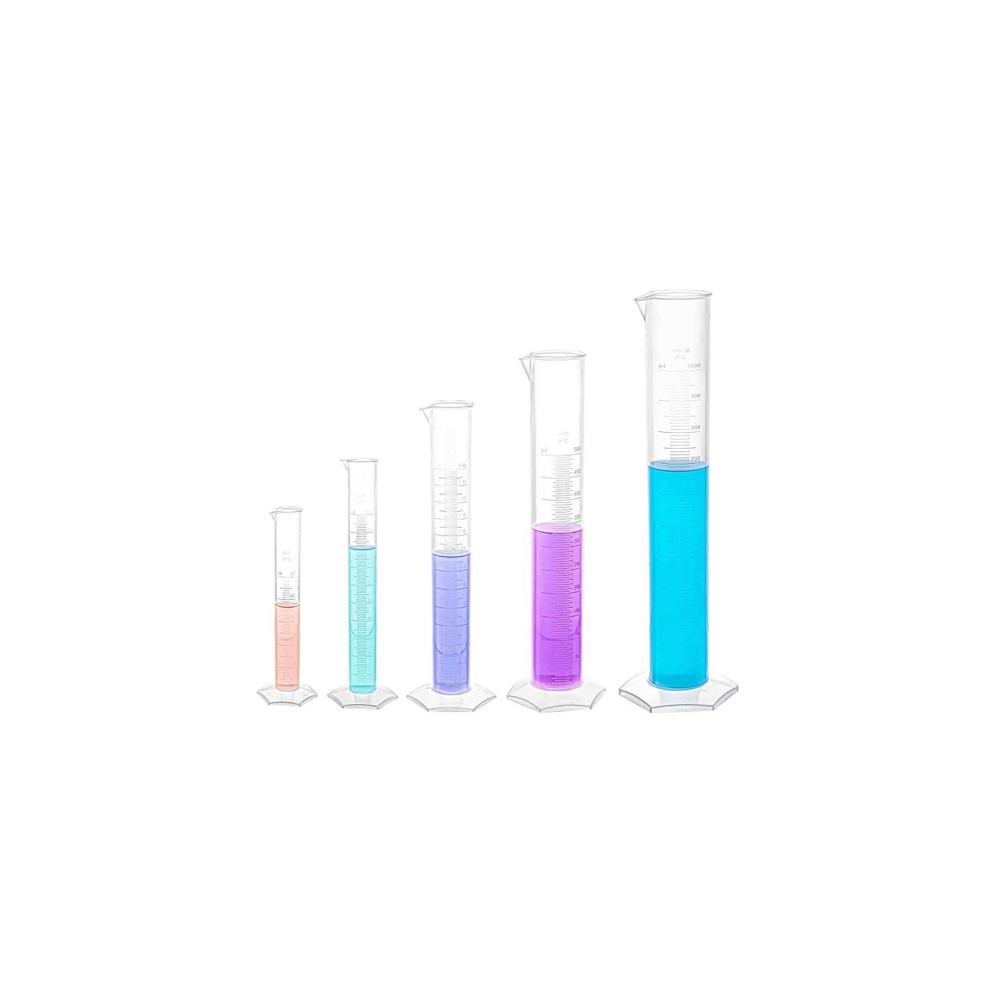 Supertek® Measuring Cylinders, Set of 5