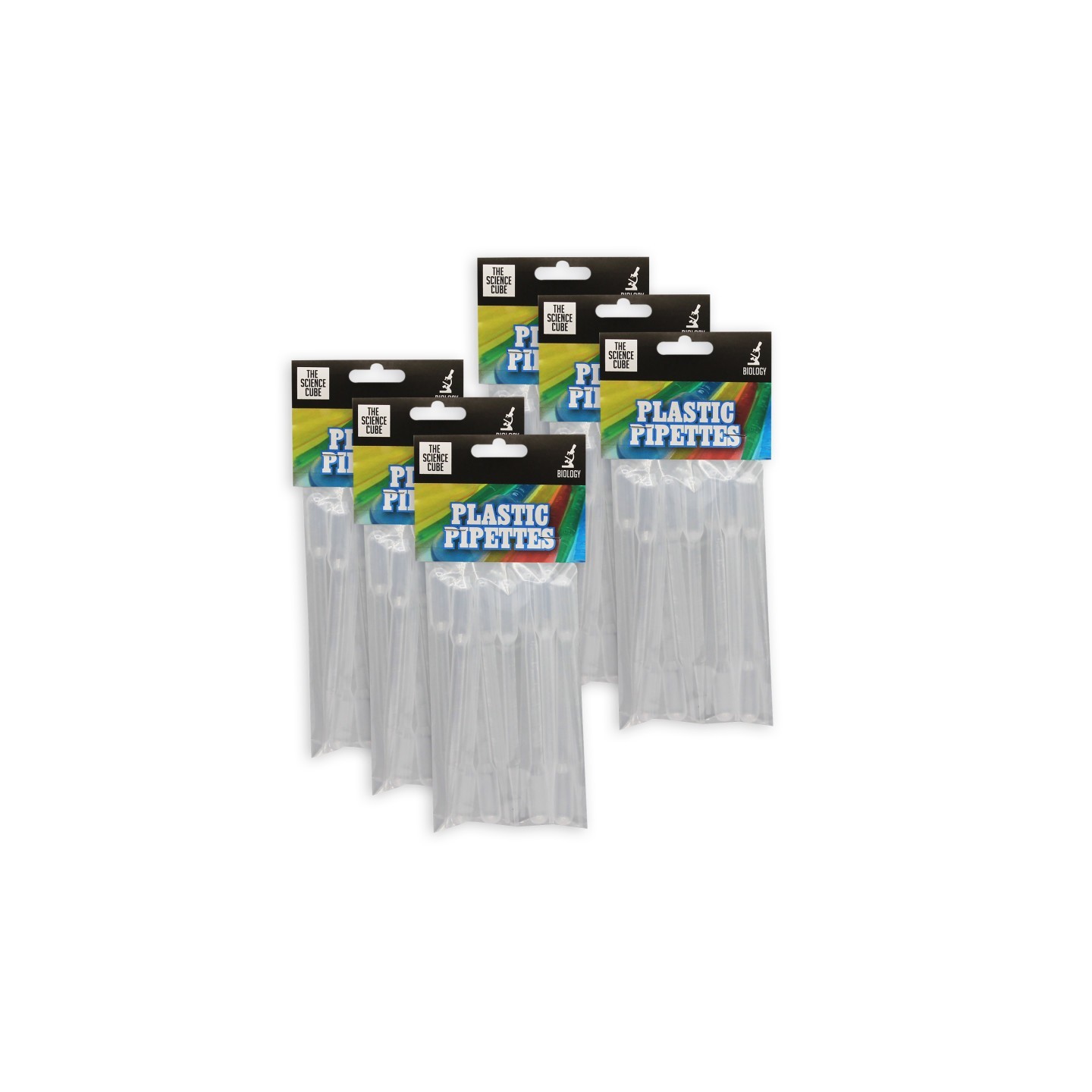 Supertek® Plastic Pipettes, 12 Per Pack, 6 Packs