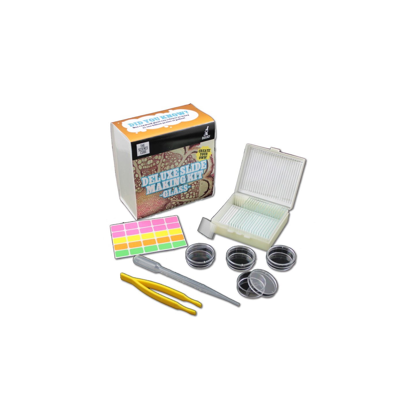 Supertek® Deluxe Slide Making Kit, Glass