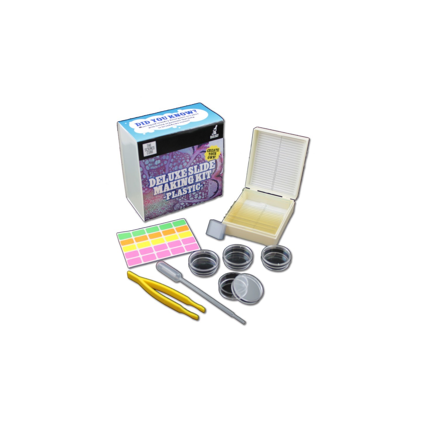 Supertek® Deluxe Slide Making Kit, Plastic