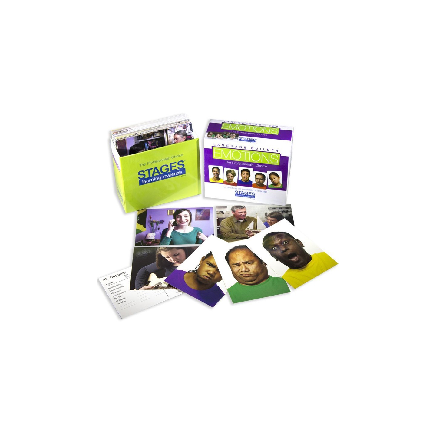 Stages Learning Materials Language Builder® Emotion Card Set, Pack of 80